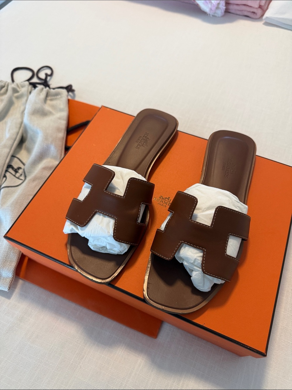 Hermes Oran Sandal